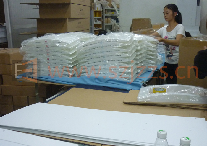 化妆品展示架底座包装