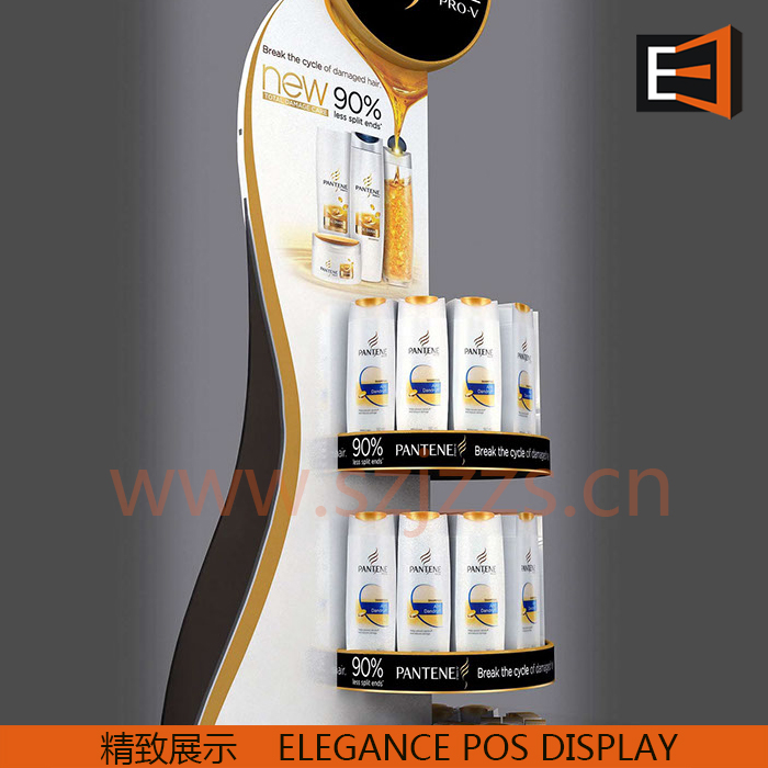 洗发水展示架细节图 洗发水展示架细节图